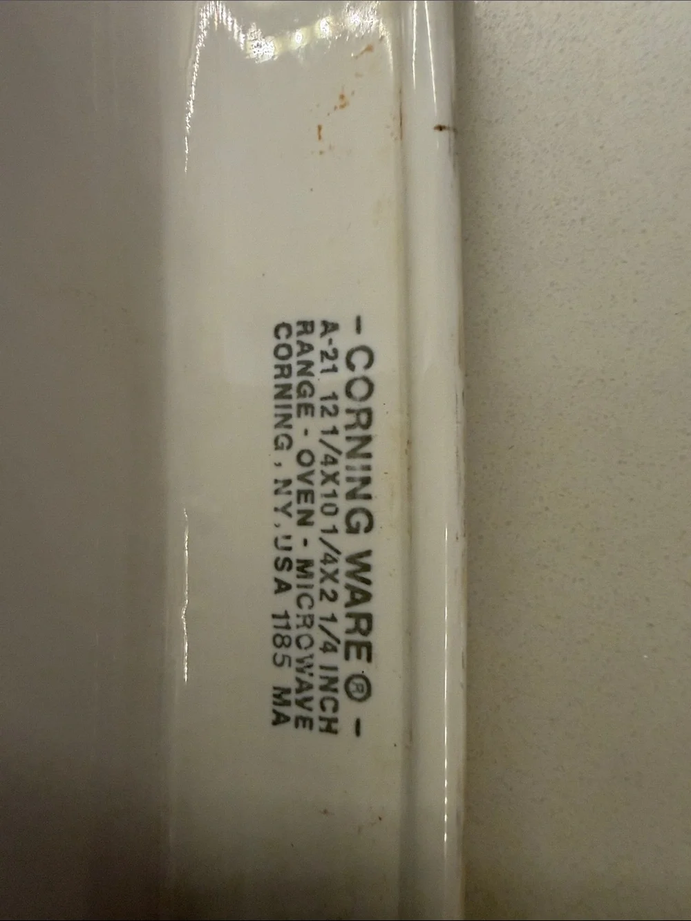 Vintage Corningware blue cornflower A21 Baking Pan